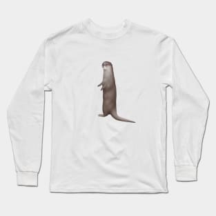 Asian Small Clawed Otter 2 Long Sleeve T-Shirt